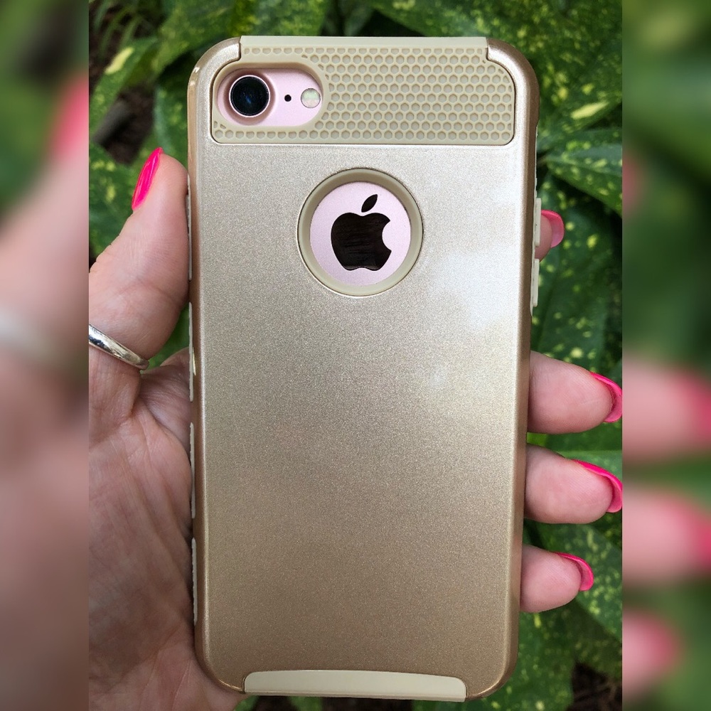 iPhone Gold Hybrid Case